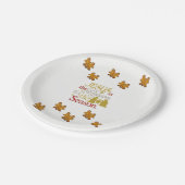 Assiettes En Carton Plaques de papier Noël (Angle)