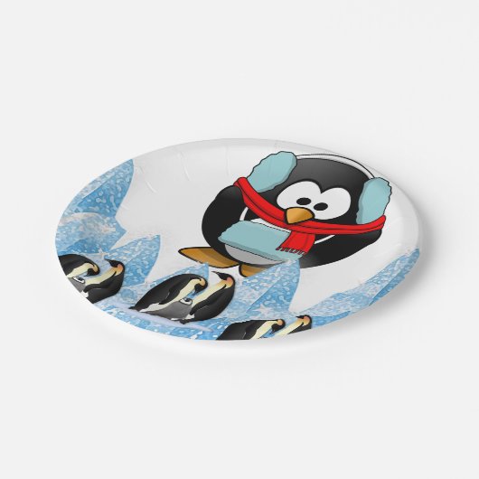 Assiettes En Carton Plaques de papier Noël (Angle)