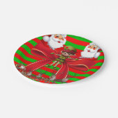 Assiettes En Carton Plaques de papier Noël (Angle)