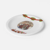 Assiettes En Carton Plaques de papier Noël (Angle)