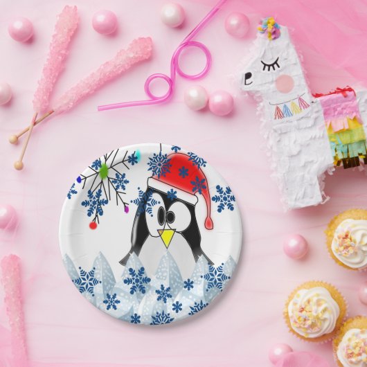 Assiettes En Carton Plaques de papier Noël (Fête)