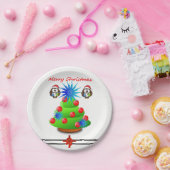 Assiettes En Carton Plaques de papier Noël (Fête)