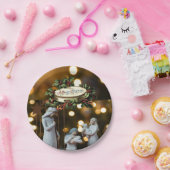 Assiettes En Carton Plaques de papier Noël (Fête)