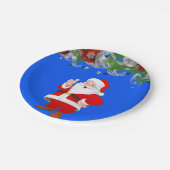 Assiettes En Carton Plaques de papier Noël (Angle)