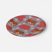 Assiettes En Carton Plaques de papier Noël (Angle)