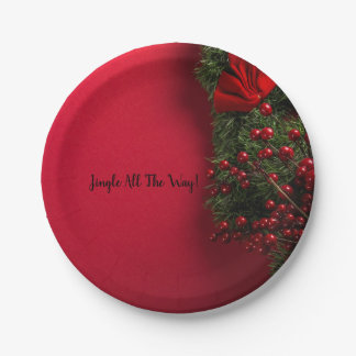 Assiettes En Carton Plaques de papier Noël