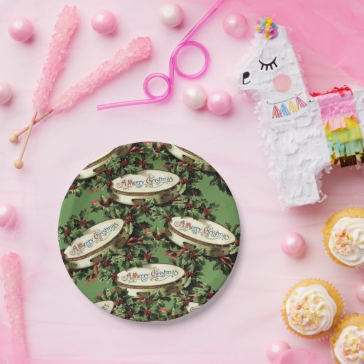 Assiettes En Carton Plaques de papier Noël (Fête)