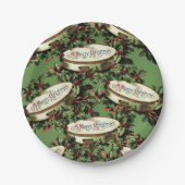 Assiettes En Carton Plaques de papier Noël (Devant)