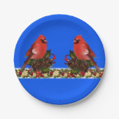 Assiettes En Carton Plaques de papier Noël (Devant)