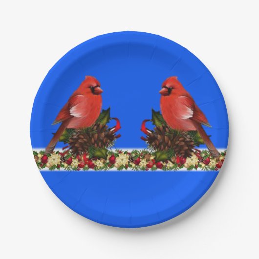 Assiettes En Carton Plaques de papier Noël (Devant)