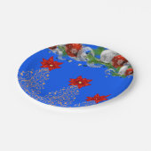 Assiettes En Carton Plaques de papier Noël (Angle)