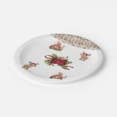 Assiettes En Carton Plaques de papier Noël (Angle)