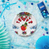 Assiettes En Carton Plaques de papier Noël (Fête)