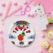 Assiettes En Carton Plaques de papier Noël (Fête)