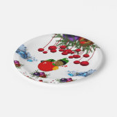 Assiettes En Carton Plaques de papier Noël (Angle)