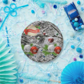 Assiettes En Carton Plaques de papier Noël (Fête)