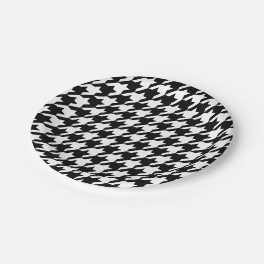 Assiettes En Carton Plaques de papier noir en pied de cheminée (Angle)