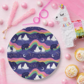 Assiettes En Carton Plaques de papier Northern Lights (Fête)