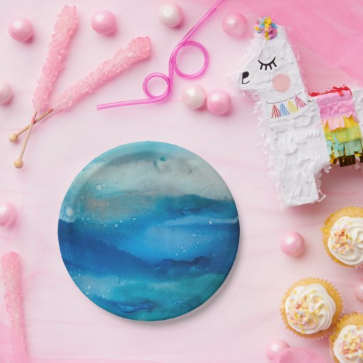 Assiettes En Carton Plaques de papier Ocean Moods | Style #4 | Vibes d (Fête)