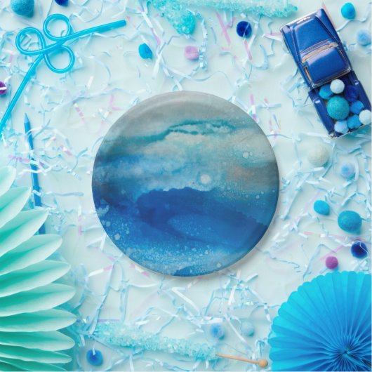 Assiettes En Carton Plaques de papier Ocean Moods | Style #5 | Vibes d (Fête)