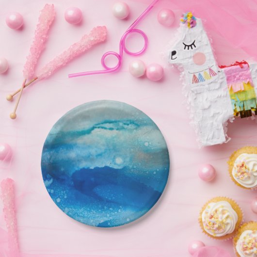 Assiettes En Carton Plaques de papier Ocean Moods | Style #5 | Vibes d (Fête)