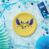 Assiettes En Carton Plaques de papier Oiseau (Fête)