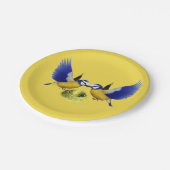 Assiettes En Carton Plaques de papier Oiseau (Angle)