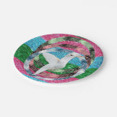 Assiettes En Carton Plaques de papier Oiseau (Angle)