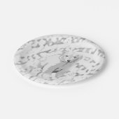 Assiettes En Carton Plaques de papier Ours polaire (Angle)