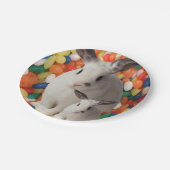 Assiettes En Carton Plaques de papier Pâques (Angle)