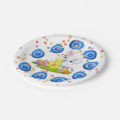 Assiettes En Carton Plaques de papier Pâques (Angle)
