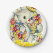 Assiettes En Carton Plaques de papier Pâques (Devant)