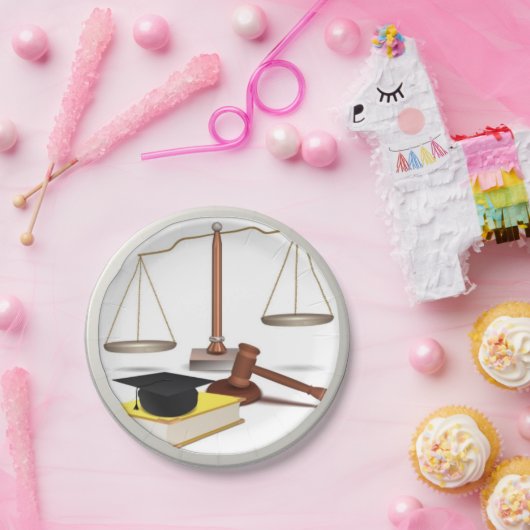 Assiettes En Carton Plaques de papier paralégal (Fête)