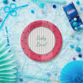 Assiettes En Carton Plaques de papier "Parapluie de pastèque" (Fête)