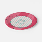 Assiettes En Carton Plaques de papier "Parapluie de pastèque" (Angle)