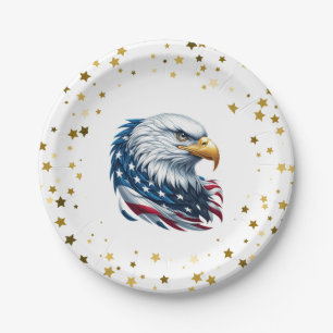 Assiettes En Carton Plaques de papier patriotique