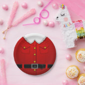 Assiettes En Carton Plaques de papier Père Noël de Noël Plaques de fêt (Fête)