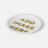 Assiettes En Carton Plaques de papier personnalisées (Angle)