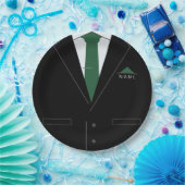 Assiettes En Carton Plaques de papier personnalisées Business Party av (Fête)