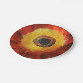 Assiettes En Carton Plaques de papier personnalisées de peinture à fle (Angle)