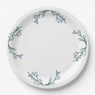 Assiettes En Carton Plaques de papier personnalisées élégantes