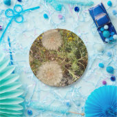 Assiettes En Carton Plaques de papier photo Dandelion (Fête)