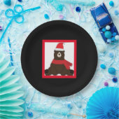 Assiettes En Carton Plaques de papier photo pour ours de vacances (Fête)