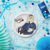 Assiettes En Carton Plaques de papier pilote (Fête)