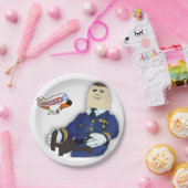 Assiettes En Carton Plaques de papier pilote (Fête)