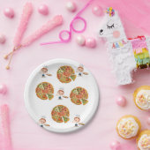 Assiettes En Carton Plaques de papier, pizza (Fête)