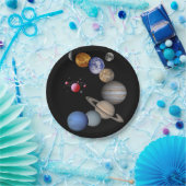 Assiettes En Carton Plaques de papier Planètes (Fête)