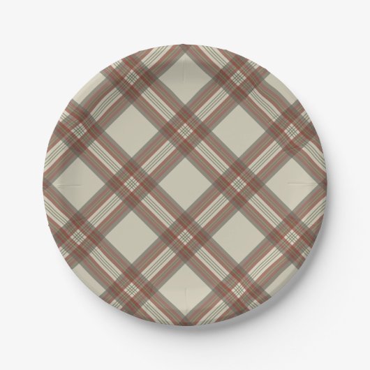 Assiettes En Carton Plaques de papier plaqué rustique (Devant)