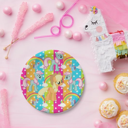 Assiettes En Carton Plaques de papier Pony (Fête)