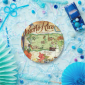Assiettes En Carton Plaques de papier Porto Rico (Fête)